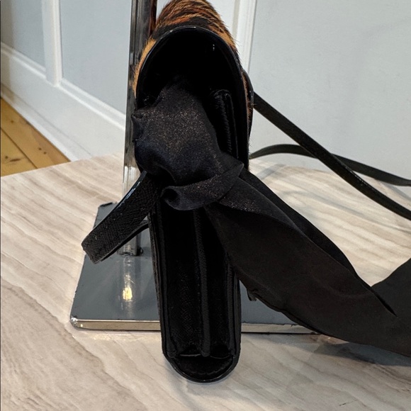 Kate Spade Bag Kitty Cat Leopard Limited Edition Leather Calf Hair Crossbody - Picture 6 of 17